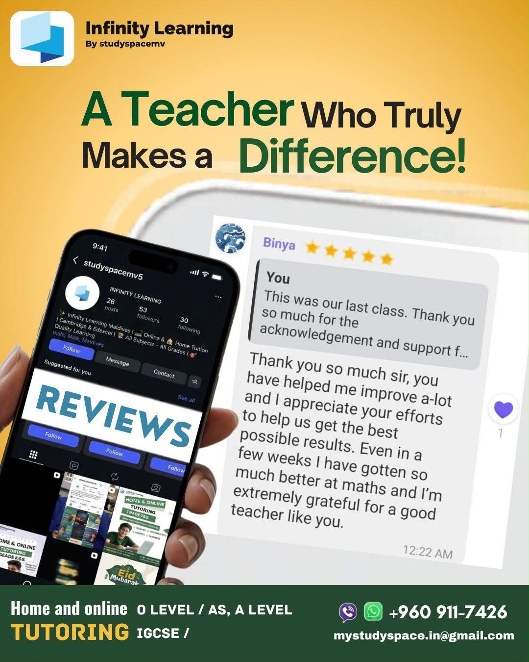 Student testimonial 20